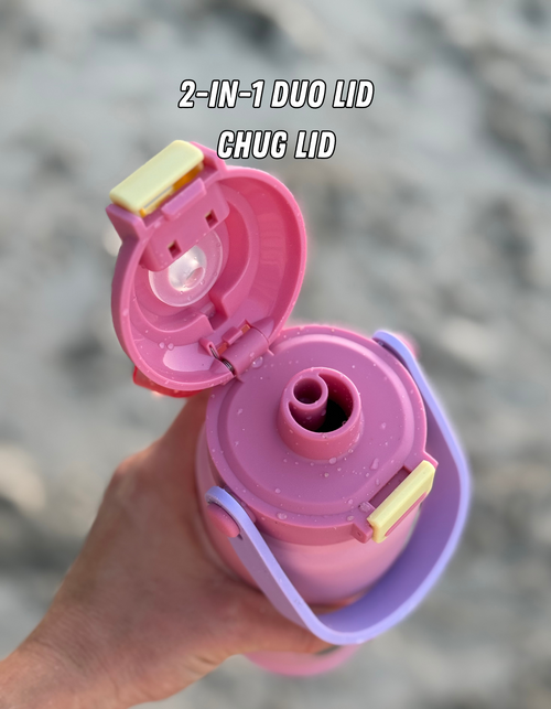 750ml 2-in-1 Dual Wall Drink Bottles