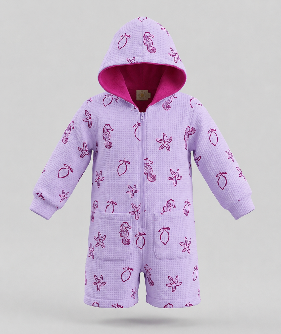 Long-Sleeve Kid’s Jumpsuit Towel
