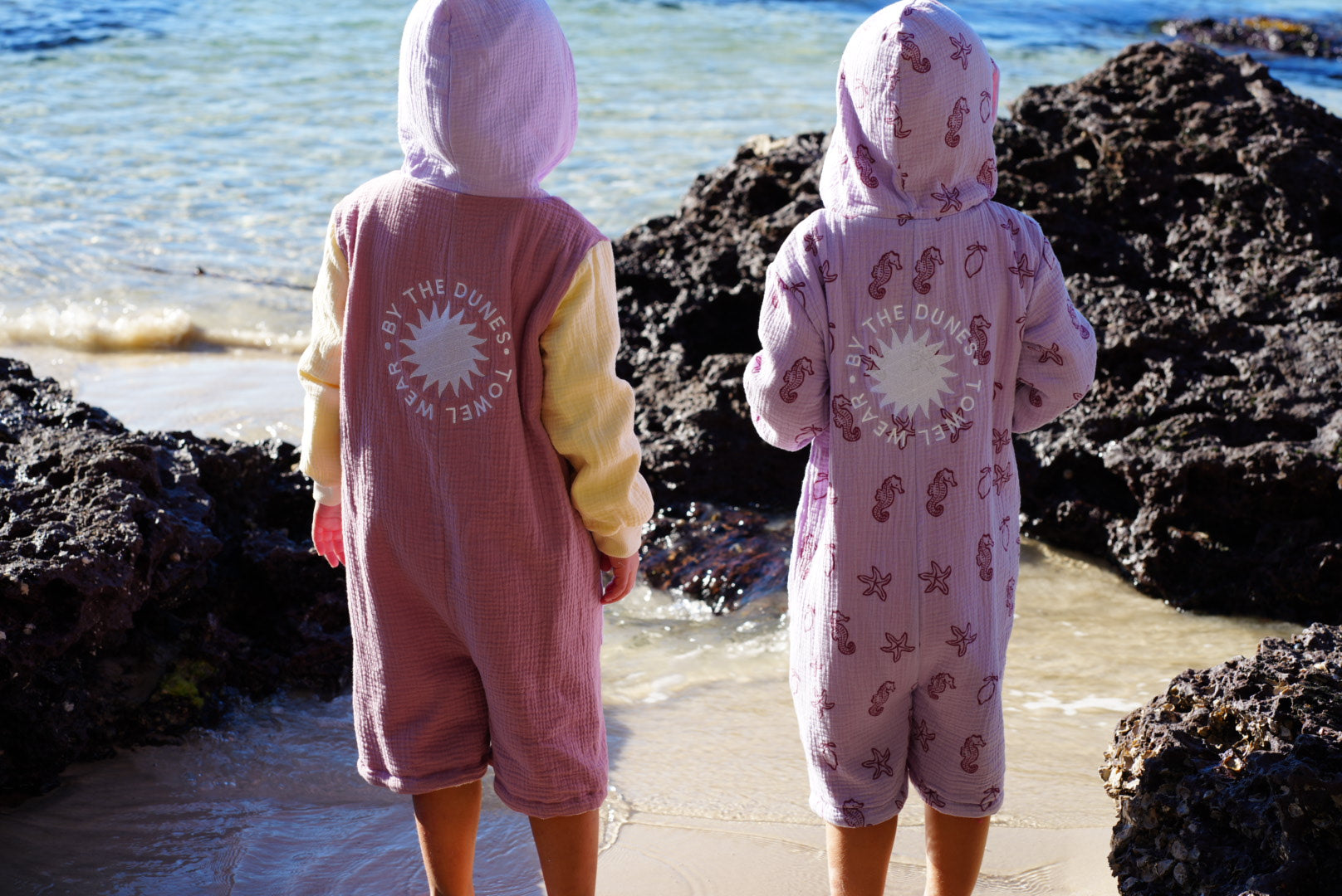 Kid's Long-Sleeve Jumpsuit Towel
