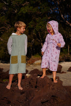 Kid's Long-Sleeve Jumpsuit Towel