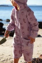 Kid's Long-Sleeve Jumpsuit Towel