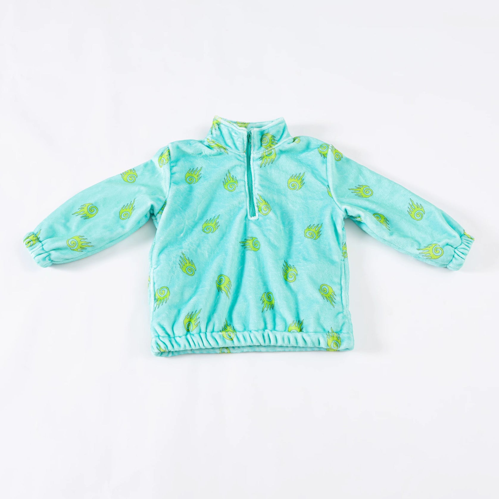 Kids Retro Flannel Pull Over Jumper