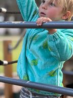 Kids Retro Flannel Pull Over Jumper
